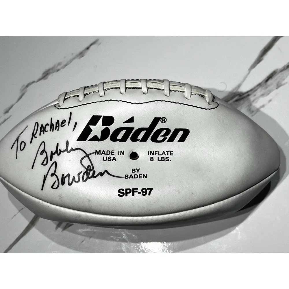 Vintage Bobby Bowden Signed Football Autographed Baden Pepsi Promo NCAA